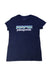 A Navy Short Sleeve T Shirts from Patagonia in size 7Y for girl. (Front View)