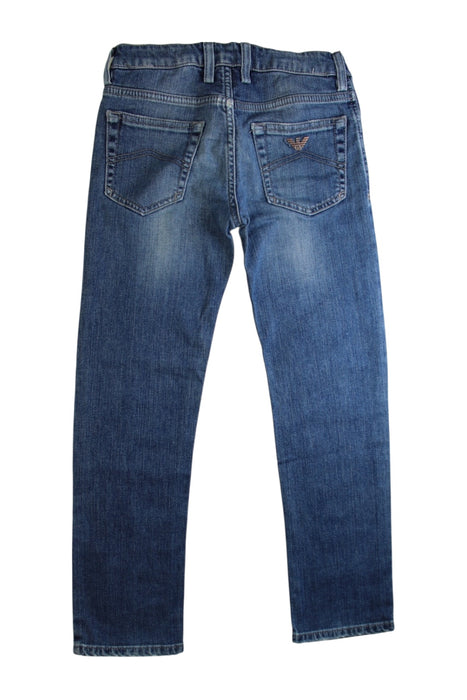 A Blue Jeans from Armani in size 8Y for girl. (Back View)