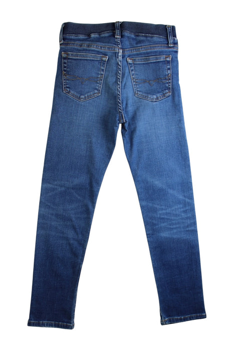 A Blue Jeans from Polo Ralph Lauren in size 7Y for boy. (Back View)