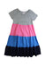 A Multicolour Short Sleeve Dresses from Hanna Andersson in size 6T for girl. (Front View)