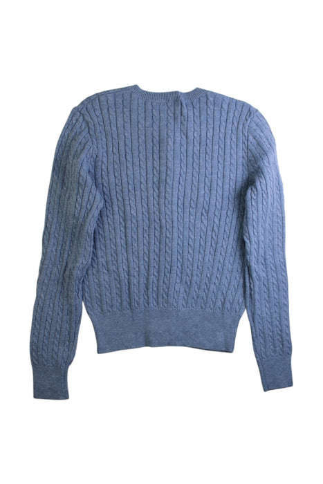 A Blue Cardigans from Polo Ralph Lauren in size 8Y for girl. (Back View)