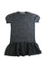 A Grey Short Sleeve Dresses from Bonpoint in size 4T for girl. (Front View)