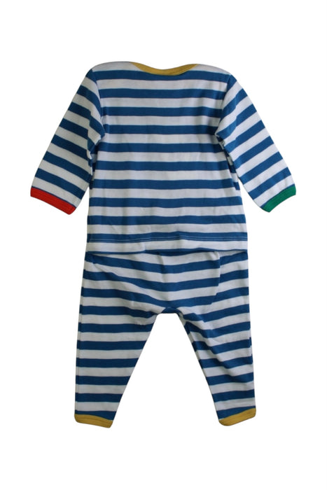 A Multicolour Long Sleeve Jumpsuits from Petit Bateau in size 0-3M for boy. (Back View)