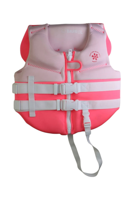 A Pink Floatsuits from Barrel in size 3T for girl. (Front View)