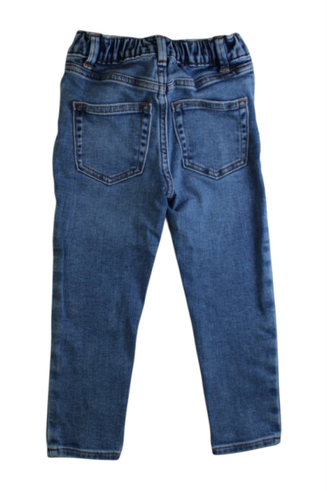 A Blue Jeans from Crewcuts in size 4T for girl. (Back View)