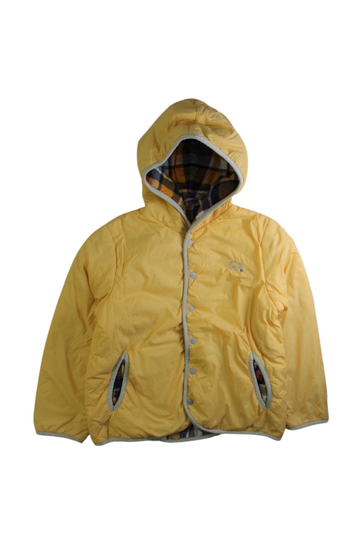 A Yellow Puffer/Quilted Coats & Outerwear from Hakka in size 7Y for boy. (Front View)