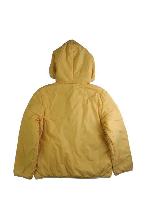 A Yellow Puffer/Quilted Coats & Outerwear from Hakka in size 7Y for boy. (Back View)