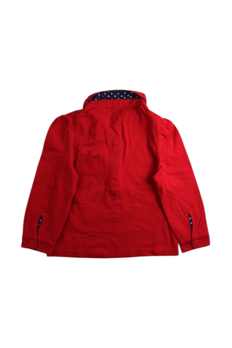 A Red Long Sleeve Shirts from Nicholas & Bears in size 2T for girl. (Back View)