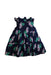 A Blue Sleeveless Dresses from Janie & Jack in size 2T for girl. (Front View)