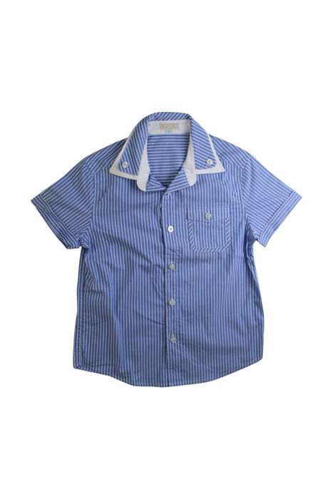 A Blue Long Sleeve Shirts from Nicholas & Bears in size 6T for boy. (Front View)