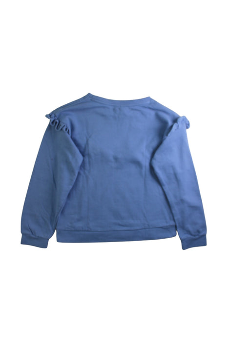A Blue Long Sleeve Tops from Seed in size 8Y for girl. (Back View)