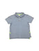 A Blue Short Sleeve Polos from Paz Rodriguez in size 10Y for boy. (Front View)