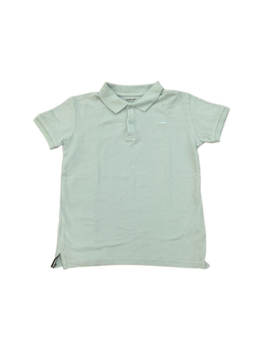 A Green Short Sleeve Polos from Vertbaudet in size 8Y for boy. (Front View)
