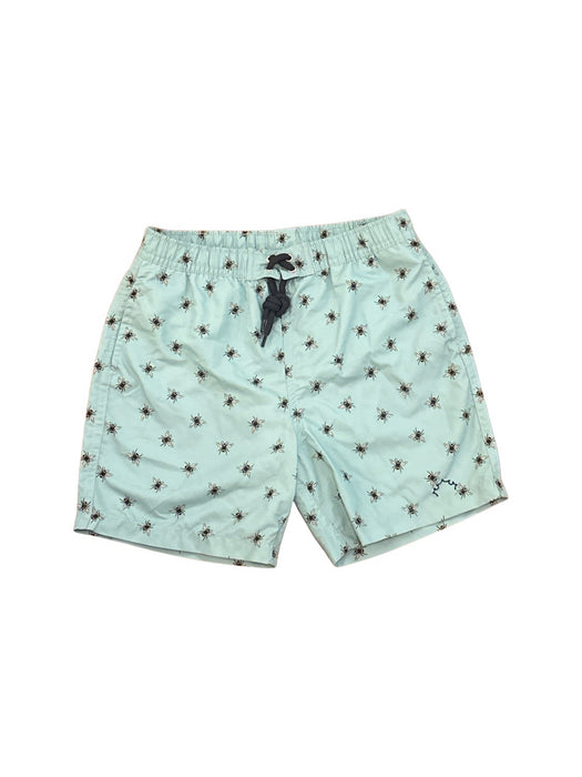 A Green Swim Shorts from Nanos in size 8Y for boy. (Front View)