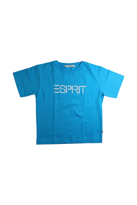 A Blue Short Sleeve T Shirts from ESPRIT in size 8Y for girl. (Front View)