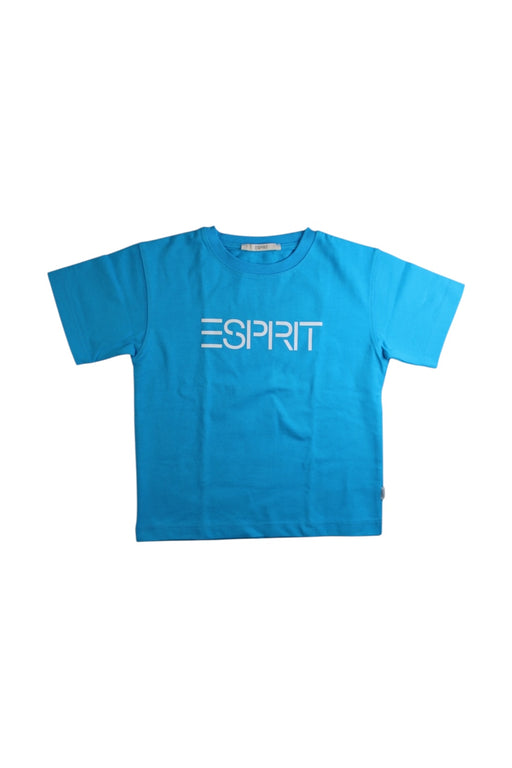 A Blue Short Sleeve T Shirts from ESPRIT in size 8Y for girl. (Front View)
