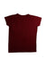 A Burgundy Short Sleeve Tops from Molo in size 8Y for girl. (Back View)
