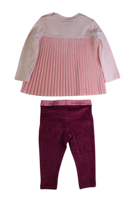 A Pink Leggings Sets from Baker by Ted Baker in size 6-12M for girl. (Back View)