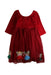 A Red Long Sleeve Dresses from Boden in size 5T for girl. (Front View)