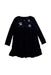 A Navy Long Sleeve Dresses from Joules in size 6T for girl. (Front View)