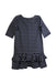 A Navy Long Sleeve Dresses from Polo Ralph Lauren in size 6T for girl. (Back View)