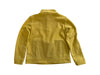 A Yellow Zippered Sweatshirts from Aigle in size 8Y for boy. (Back View)