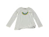 A White Long Sleeve Shirts from Seed in size 8Y for girl. (Front View)