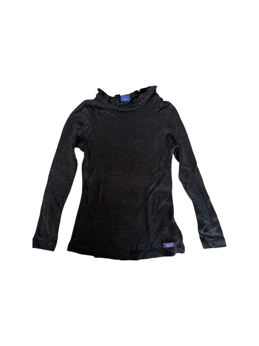 A Black Long Sleeve Tops from Anna Sui in size 7Y for girl. (Front View)