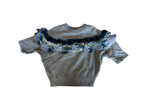 A Grey Short Sleeve Tops from Diesel in size 6T for girl. (Front View)