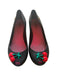 A Black Flats from Melissa in size 7Y for girl. (Front View)