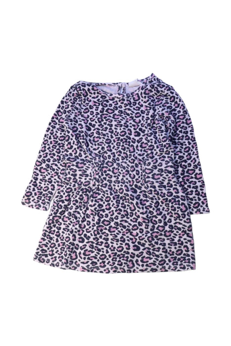 A Multicolour Long Sleeve Dresses from Seed in size 4T for girl. (Front View)