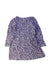 A Multicolour Long Sleeve Dresses from Seed in size 4T for girl. (Back View)