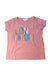 A Pink Short Sleeve T Shirts from Bonpoint in size 8Y for girl. (Front View)