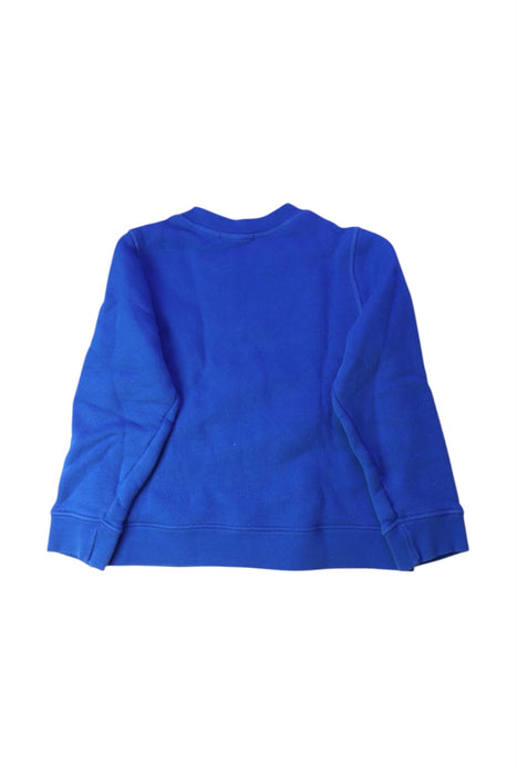 A Blue Crewneck Sweatshirts from Bonpoint in size 6T for boy. (Back View)