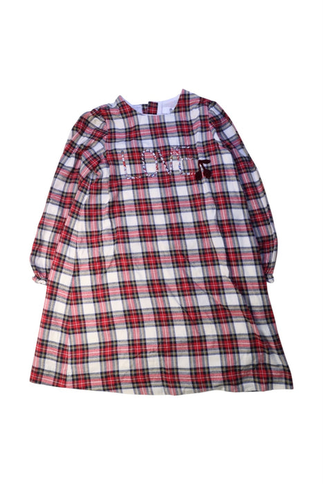 A Multicolour Long Sleeve Dresses from Bonpoint in size 8Y for girl. (Front View)