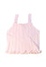 A Pink Sleeveless Tops from Gingersnaps in size 8Y for girl. (Front View)