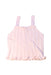 A Pink Sleeveless Tops from Gingersnaps in size 8Y for girl. (Front View)