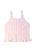 A Pink Sleeveless Tops from Gingersnaps in size 8Y for girl. (Back View)