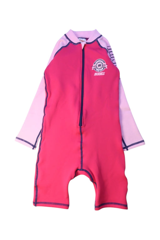 A Pink Wetsuits from Minnex in size 6T for girl. (Front View)