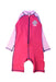 A Pink Wetsuits from Minnex in size 6T for girl. (Front View)