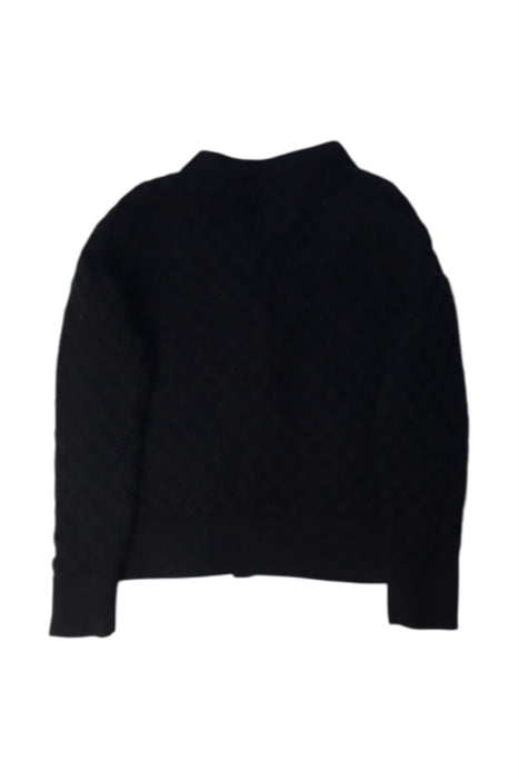 A Black Cardigans from Bonpoint in size 6T for girl. (Back View)