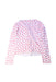 A White Cardigans from Bonpoint in size 6T for girl. (Back View)