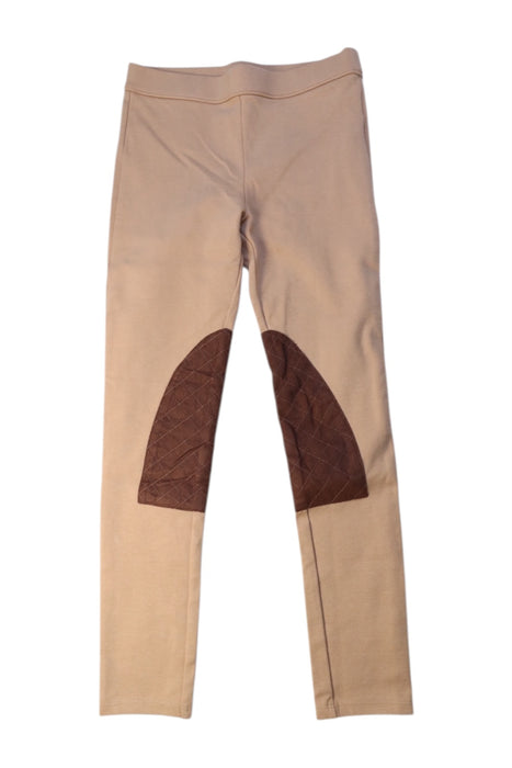 A Beige Casual Pants from Janie & Jack in size 8Y for boy. (Front View)