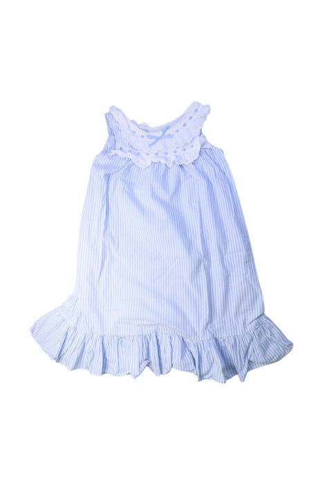 A Blue Sleeveless Dresses from Neck & Neck in size 10Y for girl. (Front View)