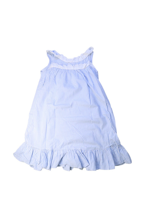 A Blue Sleeveless Dresses from Neck & Neck in size 10Y for girl. (Back View)