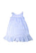 A Blue Sleeveless Dresses from Neck & Neck in size 10Y for girl. (Back View)