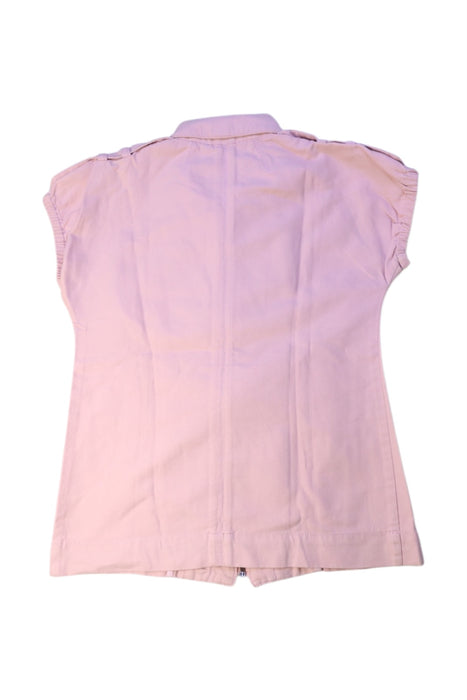A Pink Short Sleeve Shirts from The Marc Jacobs in size 14Y for girl. (Back View)