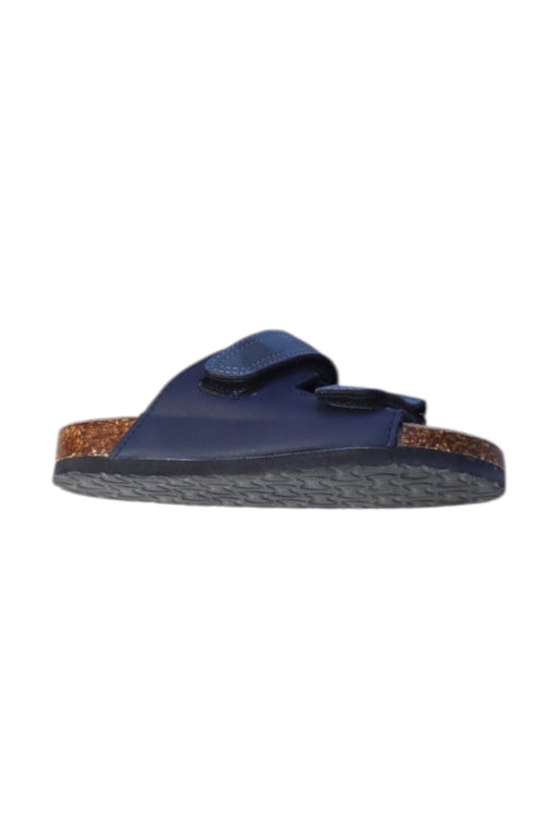 A Navy Sandals from Colors of California in size 6T for neutral. (Front View)
