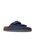 A Navy Sandals from Colors of California in size 6T for neutral. (Front View)