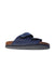A Navy Sandals from Colors of California in size 6T for neutral. (Front View)